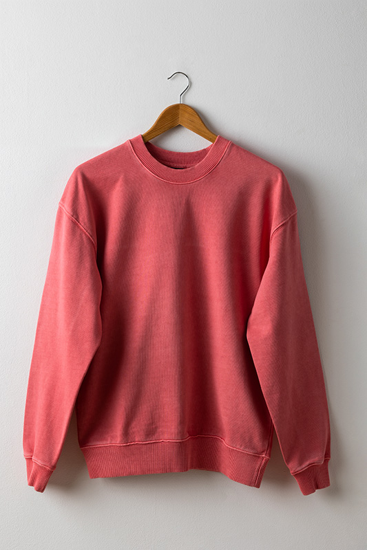 Sudadera cuello redondo algodón unisex